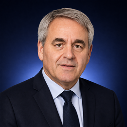 Portrait illustré de Xavier Bertrand