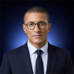 Portrait illustré de Karim Bouamrane