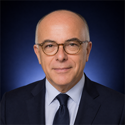 Portrait illustré de Bernard Cazeneuve