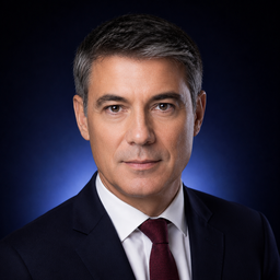 Portrait illustré de Olivier Faure