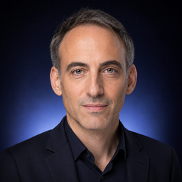 Portrait illustré de Raphaël Glucksmann