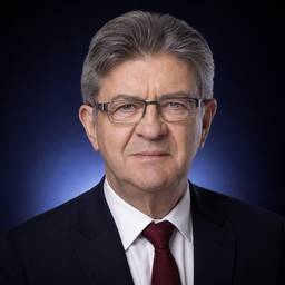 Portrait illustré de Jean-Luc Mélenchon
