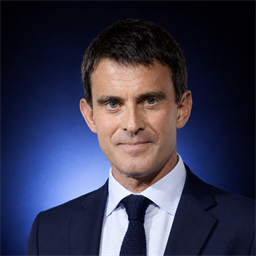 Portrait illustré de Manuel Valls